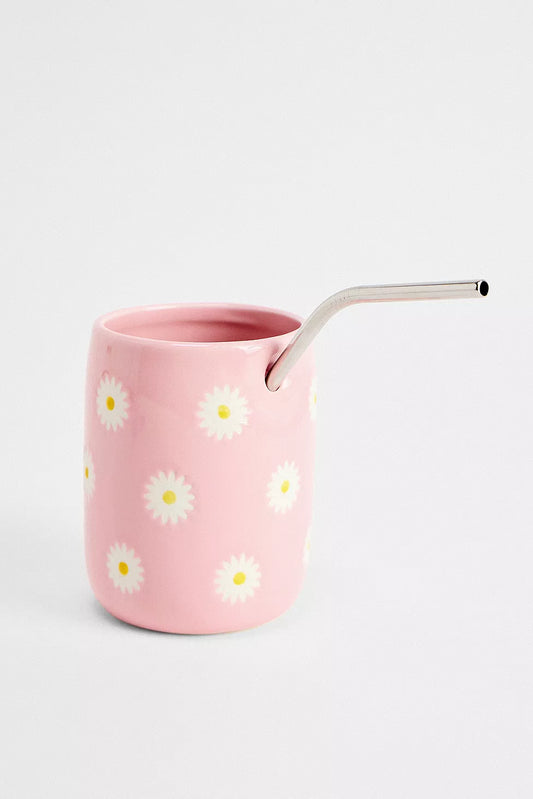 Daisy Straw Tumbler
