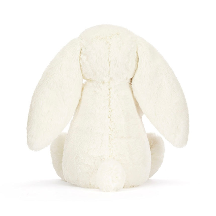 Cream Bunny With Rose