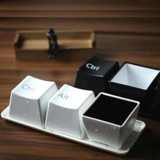 Keyboard Plastic Tea Cup