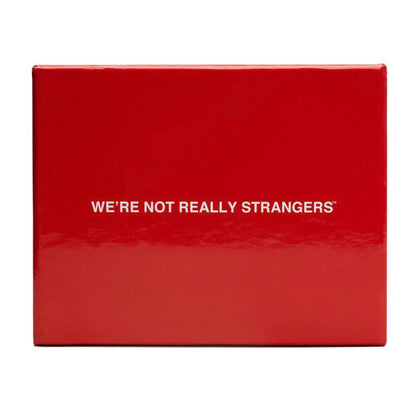 We're Not Really Strangers Card Game